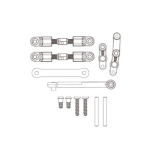 MJX MEW4 M163 162 1/16 Original Steering Transmission Assembly RC Car Spare Parts Vehicle Model Accessories 16430S