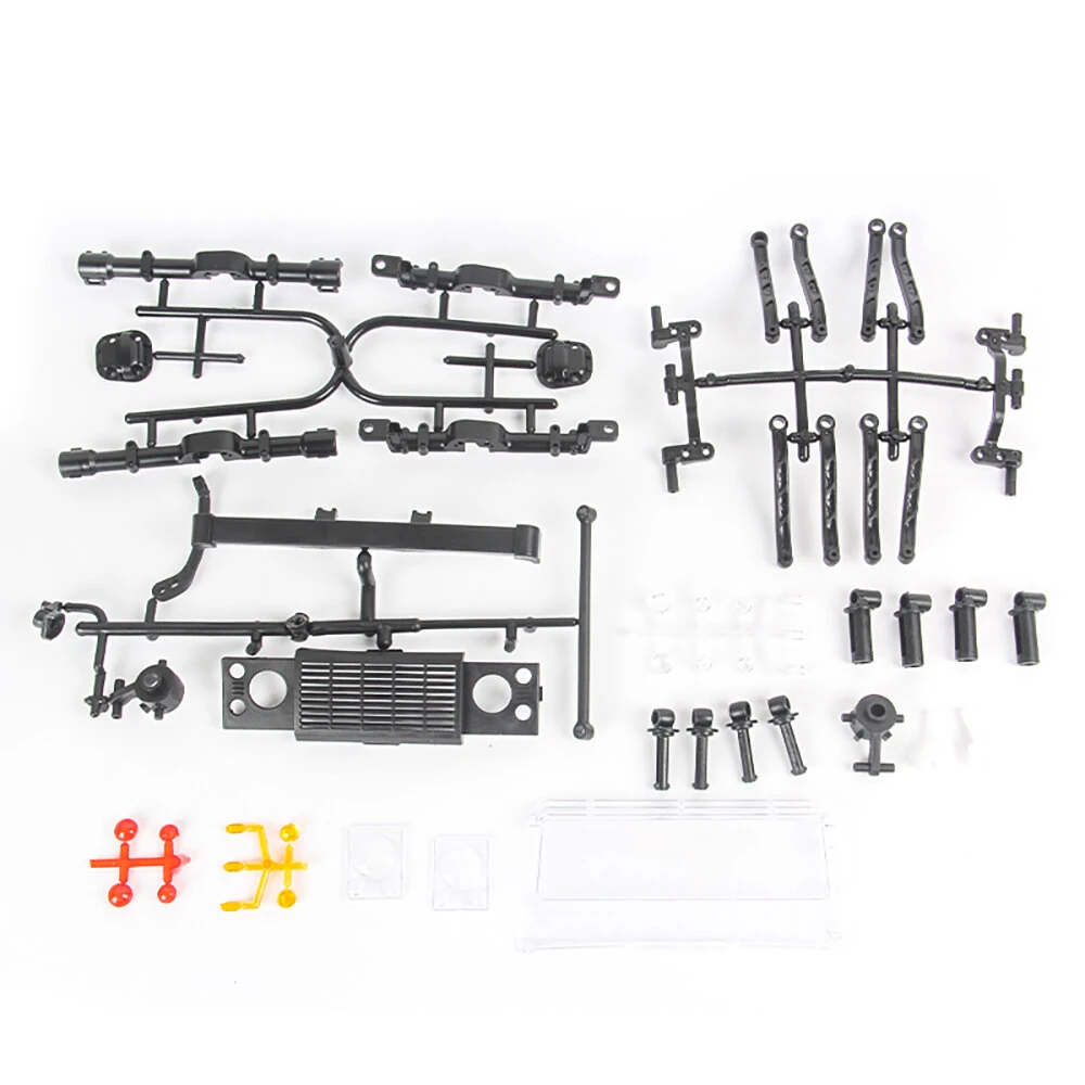 MNRC MN99S KIT 1/12 4WD RC Car DIY Unassembled for Land Rover Rock Crawler LED Light Climbing Off-Road Truck Vehicles Models Toy - Image 6