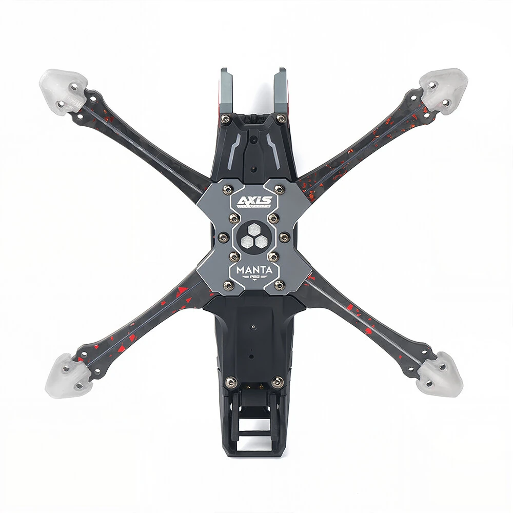 Axisflying Manta 5 pro Squashed X / DC 5 Inch Carbon Fiber Frame Kit Support DJI O4 Pro for DIY Freestyle RC FPV Racing Drone - Image 7