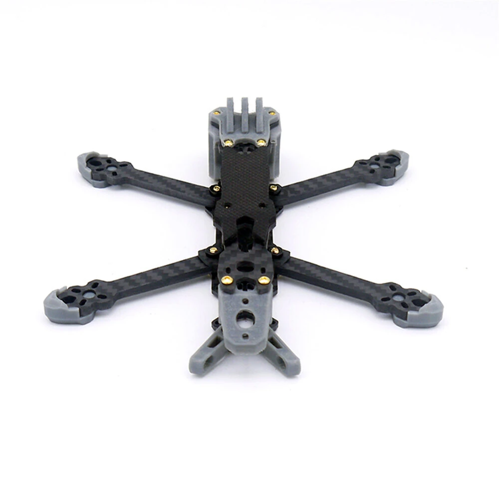 TEOSAW Mark 3 145mm Wheelbase 4mm Arm Thickness Carbon Fiber 3 Inch Freestyle Frame Kit Support 14mm 19mm FPV camera for RC Drone FPV Racing - Image 4