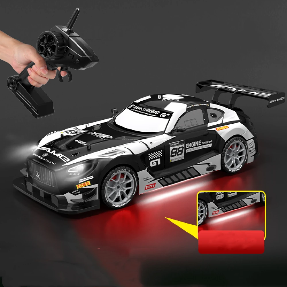 XJRC XJ-1997 RTR 1/16 2.4G 4WD Drift RC Car Mini Racing LED Light Remote Control High-Speed Motor On-Road Race Vehicle Model Boys Gifts Toys - Image 5