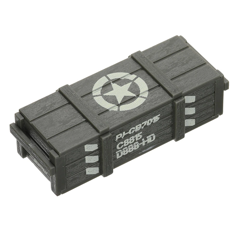 JJRC C8815 1/10 Willys Military Truck RC Car Parts Oil Drum Small Large Cartridges Box Vehicles Models Spare Decoration DIY Accessories - Image 9