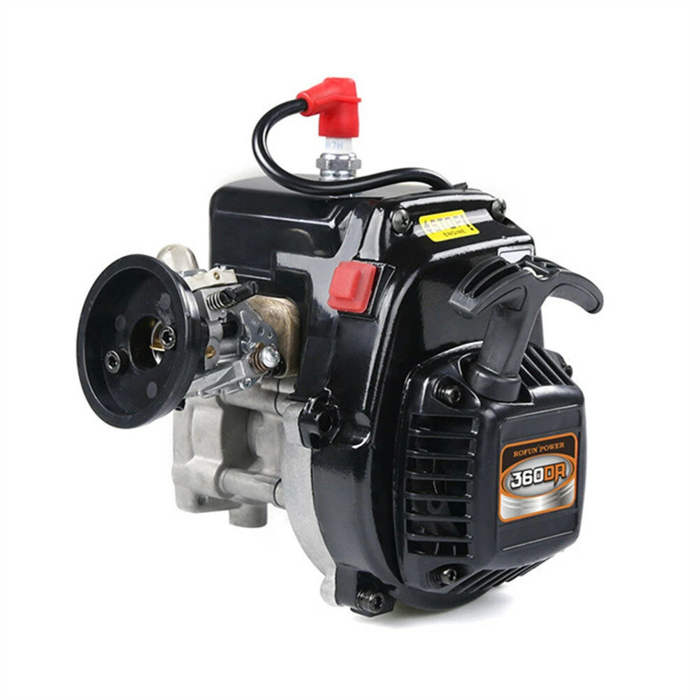 ROFUN 810241 810242 36cc Double Ring Gas Engine 4 Bolt w/ Walbro1107 Carb NGK Spark Plug for Baja LT 1/5 RC Car - Image 3