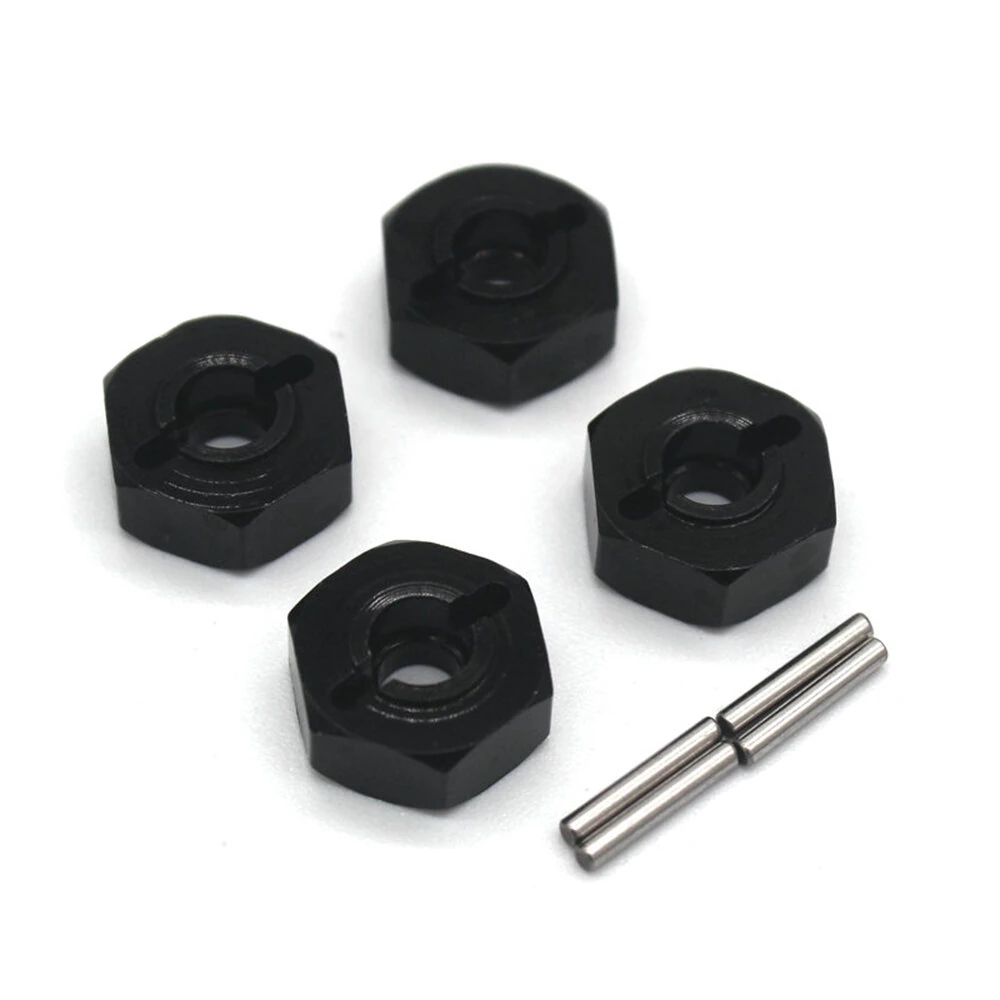 4PCS Upgraded Metal Parts Hexagonal Adapter for 1/14 ZD Racing MT16 Rlaarlo JIUSI MT14R PT14R RC Cars Vehicles Models Spare Accessories - Image 3