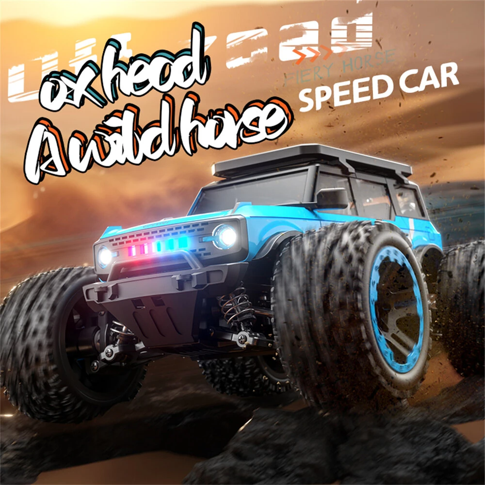 ZLL SG201 PRO/MAX RTR 1/20 2.4G 4WD 40km/h 55km/h Brushed/Brushless RC Car Off-Road Truck LED Lights Metal Drive Shafts Full Proportional Vehicles Models Toys - Image 2