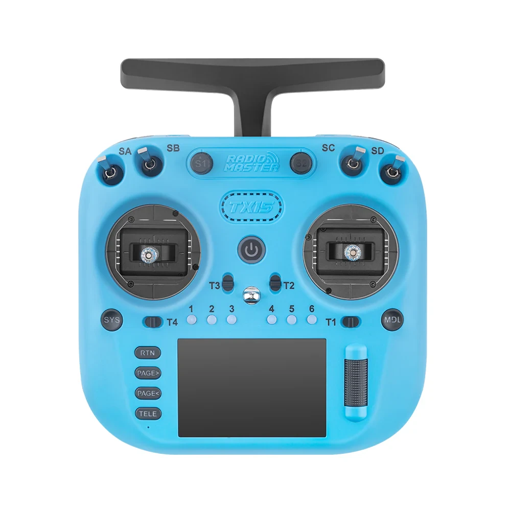 Radiomaster TX15 Built-in 2.4GHz/900MHz ELRS 16CH Radio Controller with V5.0 Hall Gimbals 3.5-Inch High-Visibility Color Touchscreen for FPV Racer Drones - Image 3