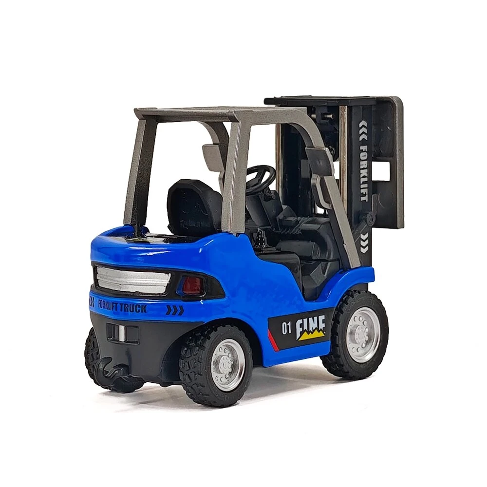 TRASPED HG4-244 RTR 1/64 2.4G Mini RC Car Alloy Forklift with Trailer Suppprt App Remote Control LED Light Sound Engineering Vehicle Desktop Toys Model Collection Gift For Boys - Image 9