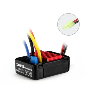 Hobbywing QuicRun 1625 25A WP1060 60A 1080 0880 80A Waterproof Brushed ESC RTR for 1/8 1/10 1/16 1/18 RC Car Truck Crawler