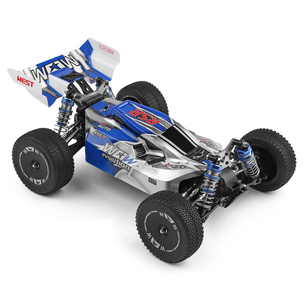 Wltoys 144011 Brushed New Upgraded 550 Motor RTR 1/14 2.4G 4WD 65km/h RC Car Vehicles Metal Chassis High Speed Racing Models Toys 144001 Upgraded Version - Image 2