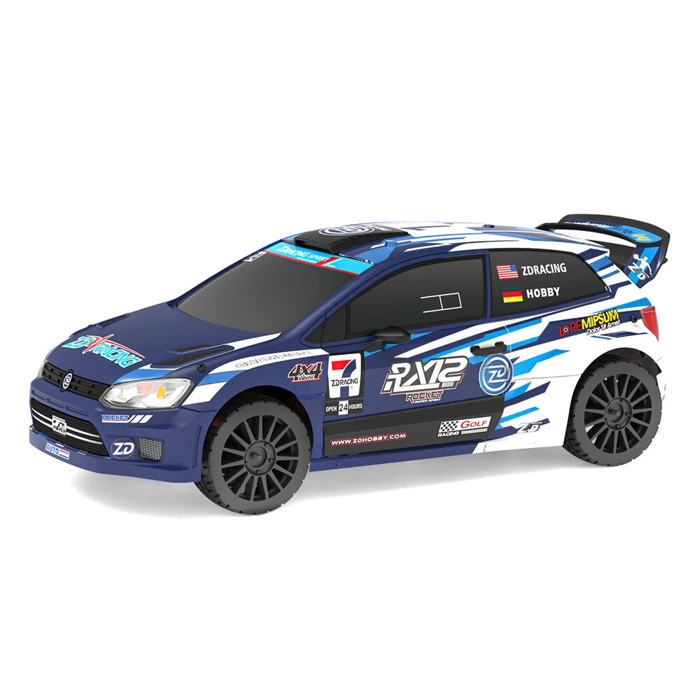 ZD Racing RX12 RTR 1/12 2.4G 4WD 80km/h 3S Brushless Drift Rally RC Car Gyro Metal Chassis Gear Oil Filled Shock LED Light Rocket Motor ESC High Speed Vehicles Models Toys - Image 4