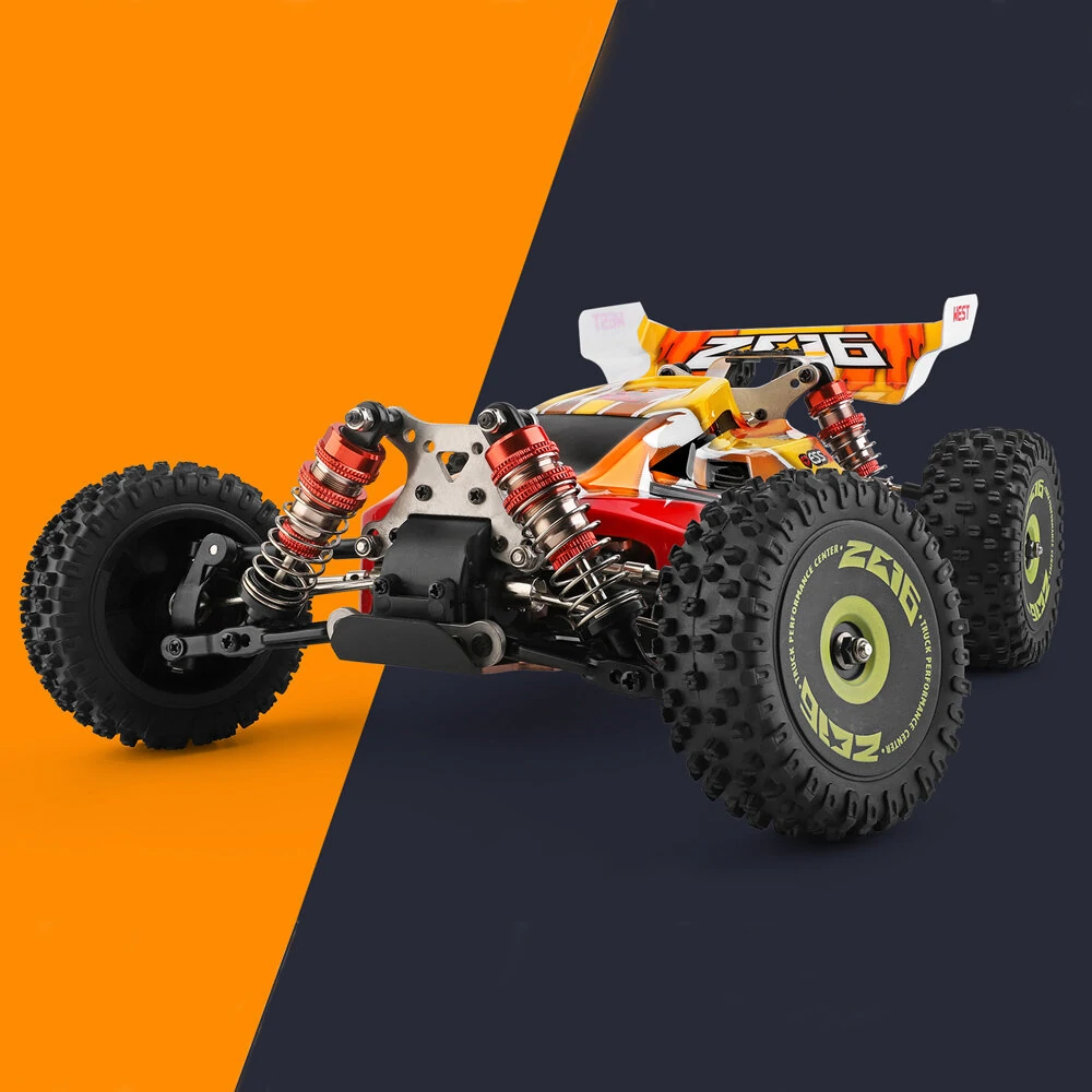 Wltoys 144010 1/14 2.4G 4WD High Speed Racing Brushless RC Car Vehicle Models 75km/h Several Battery - Image 2