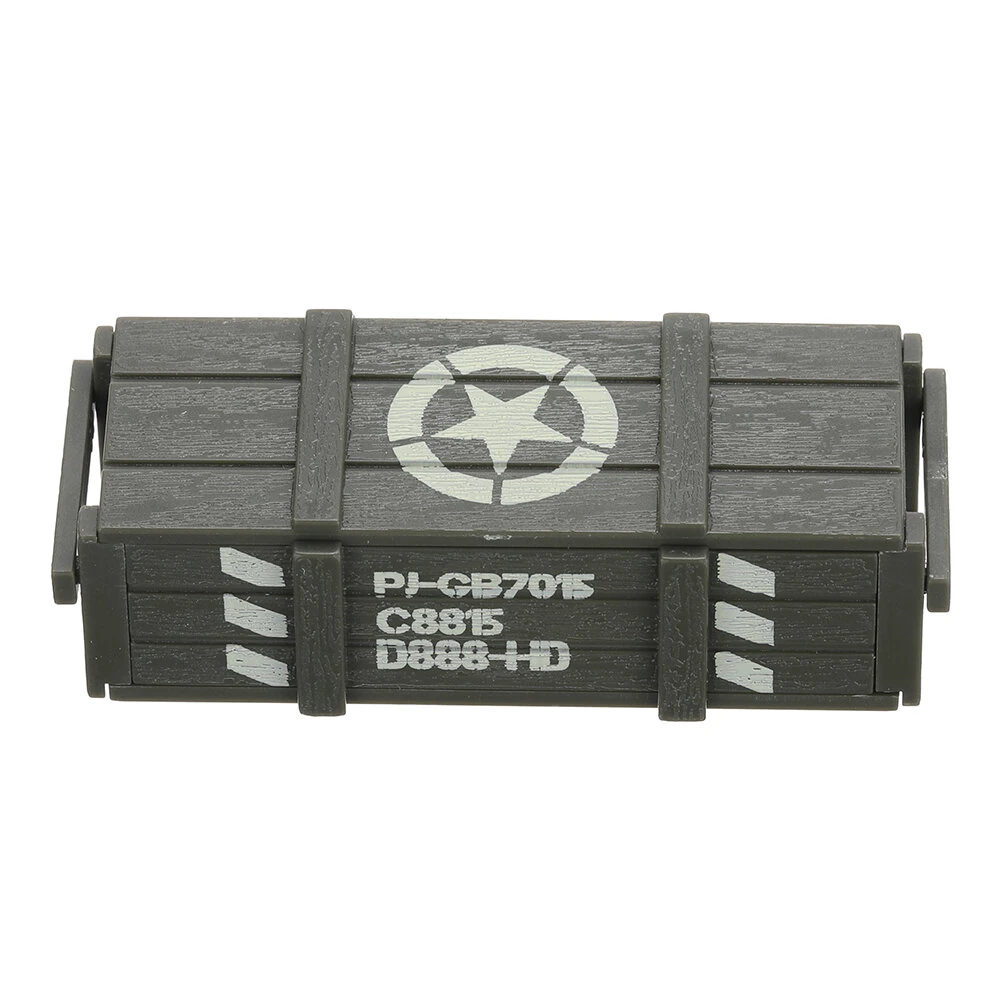 JJRC C8815 1/10 Willys Military Truck RC Car Parts Oil Drum Small Large Cartridges Box Vehicles Models Spare Decoration DIY Accessories - Image 7