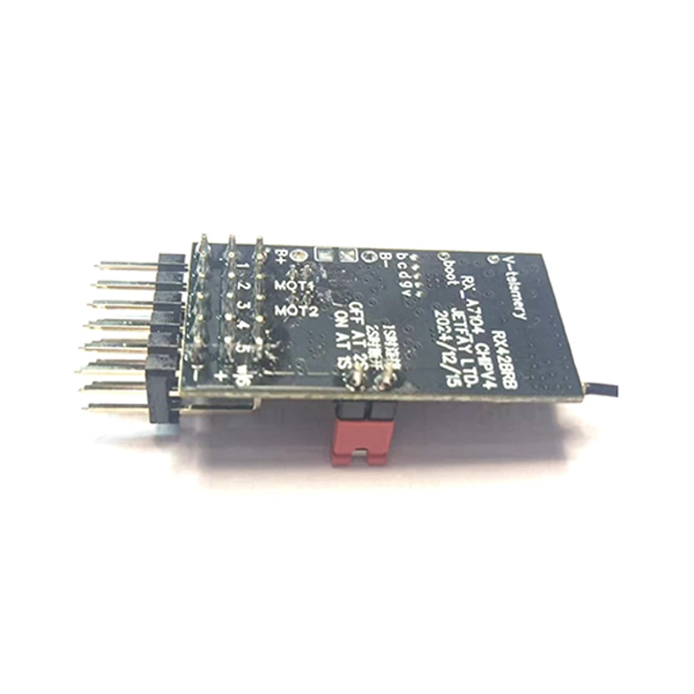 RX42BRB Multi-protocol 6CH Mini Compatible RC Receiver with Dual Brushed 7.5A ESC for Flysky Wfly Microzone Radio Transmitter - Image 3