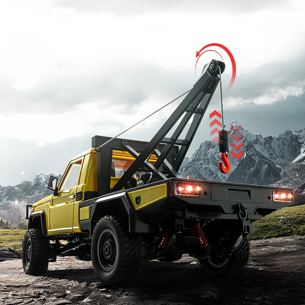 MNRC MN82T 1/12 2.4G 4WD RC Car for TOYOTA LC79 Rock Crawler RTR LED Light Climbing Off-Road Truck Vehicles Models Toys - Image 7