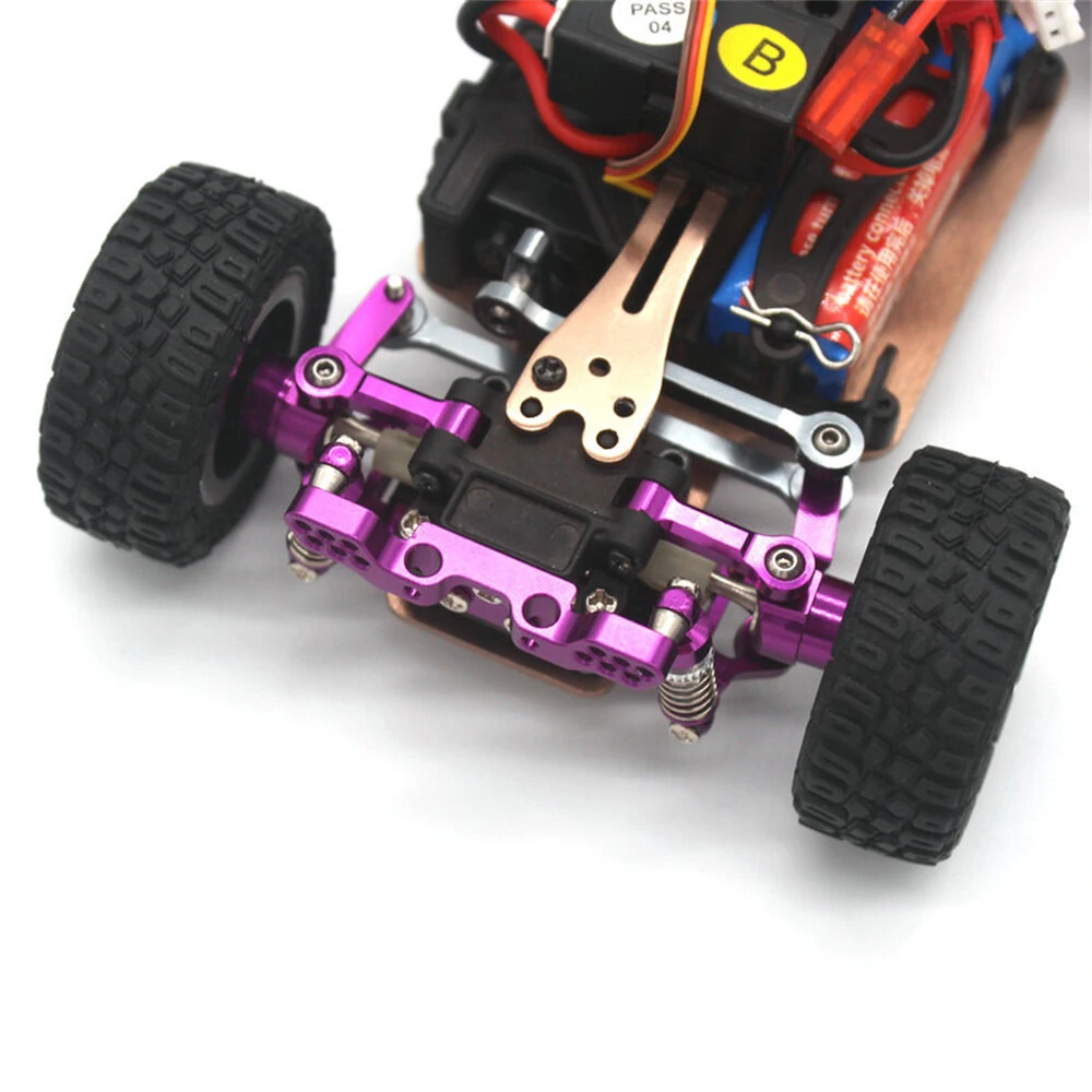 2PCS Upgraded Metal Steering Linkage Rod Servo Arm for Wltoys 284131 284010 284161 K989 K969 1/28 RC Cars Vehicles Models Parts - Image 4