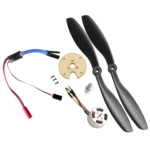 Oversky BL2405 850KV Brushless Motor With MX-12A/MX-15A ESC 8045 Propeller Power Combo for F3P RC Airplane