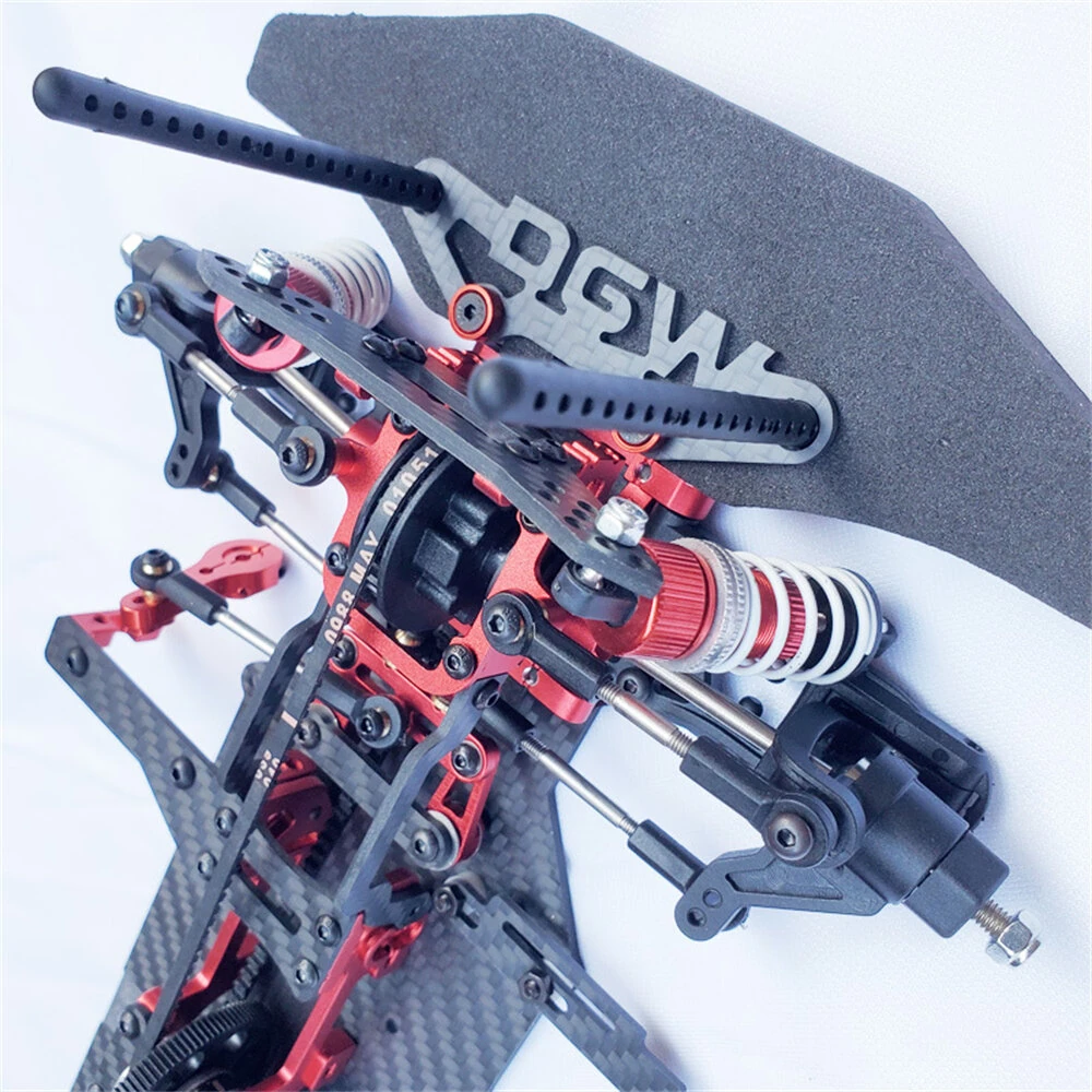 1/10 DGW High-speed RC Car Carbon Fiber Frame Chassis Professional Racing Model - Image 7