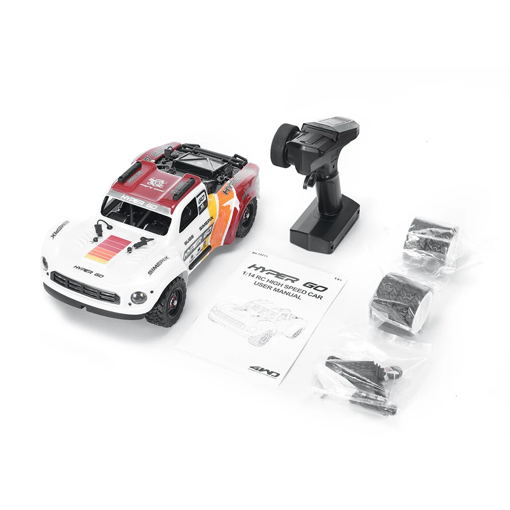 MJX 14211 HYPER GO 1/14 Brushless W/ Gyro High Speed RC Car Short Course Vechile Models 47km/h - Image 8