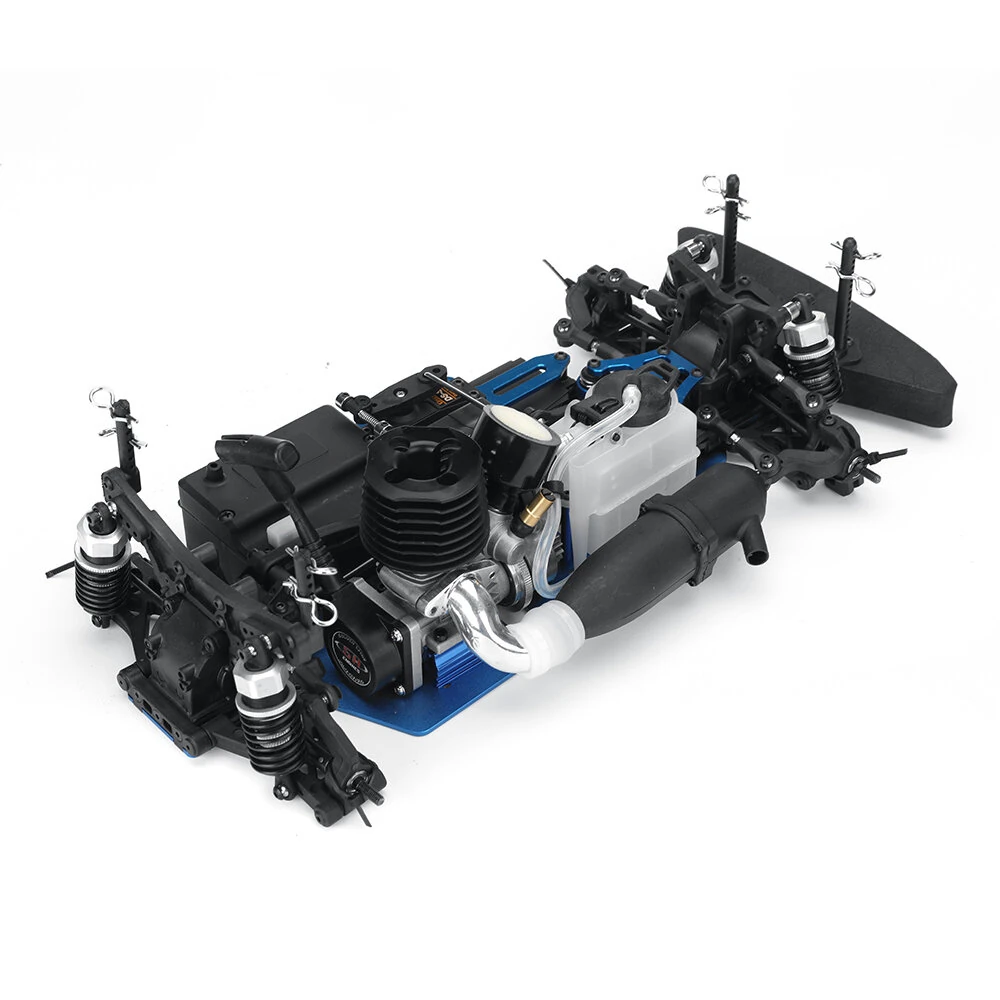 VRX Racing RH1003K 1/10 4WD Nitro RC Car Frame Touring Vehicles Models without Car Shell Transmitter Receiver - Image 5