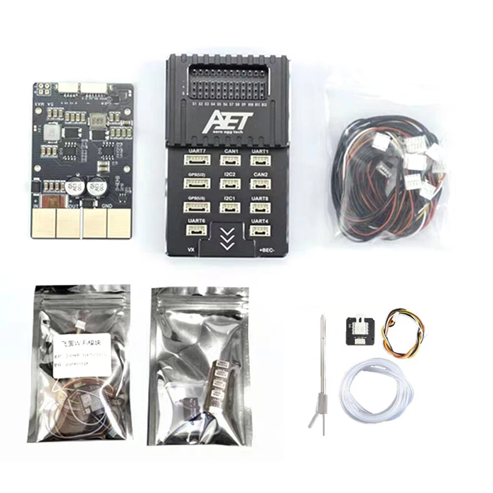 AET U7 H753 Fixed Wing Flight Controller STM32H753 7UARTs 12 PWM Outputs for VTOL RC Airplane - Image 6